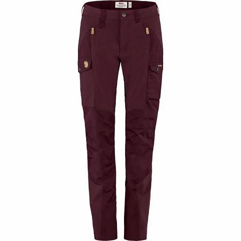 Fjallraven Women Nikka Hiking Pants Red PH269587 Philippines